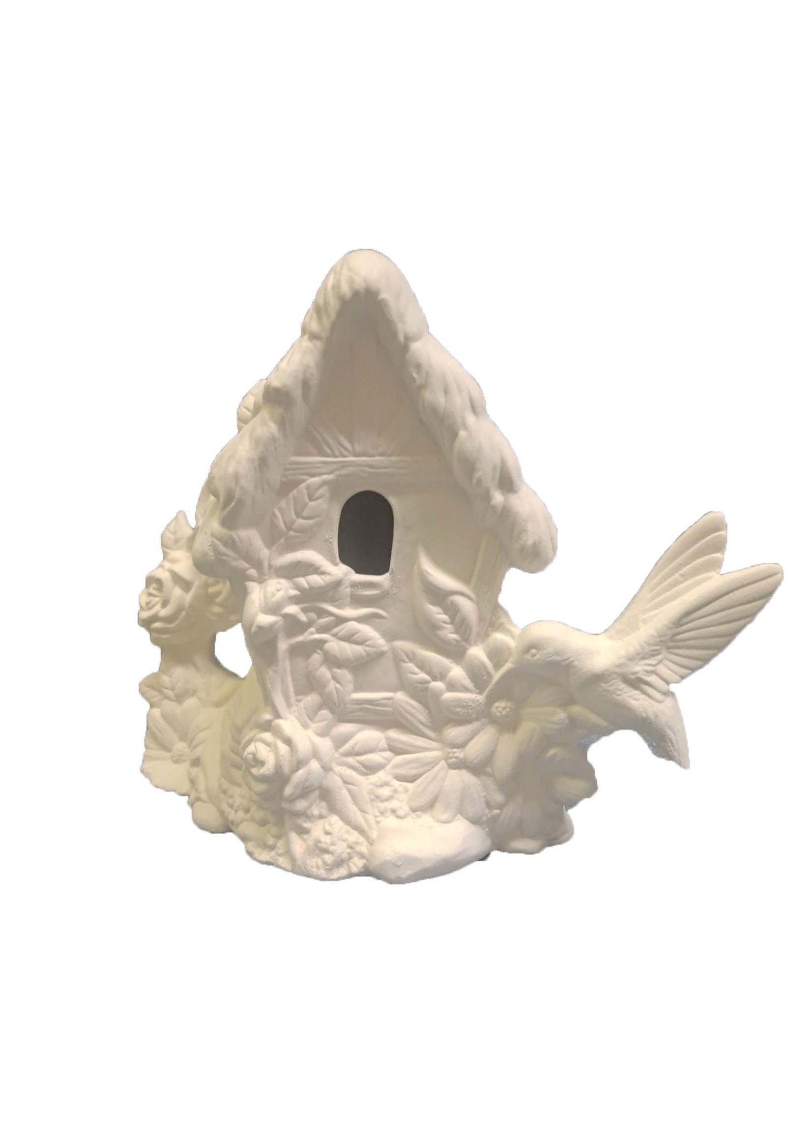 Creative Kreations Ceramics and Gifts Hummingbird Birdhouse