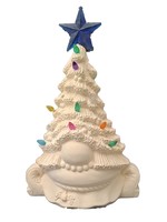 Creative Kreations Ceramics and Gifts Witch Tree Gnome 9" Ceramic Bisque Ready to Paint with Light kit