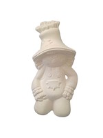 Creative Kreations Ceramics and Gifts Larry Scarecrow 8" Ceramic Bisque Ready to Paint