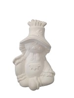 Creative Kreations Ceramics and Gifts Moe Scarecrow 8" Ceramic Bisque, Ready to Paint