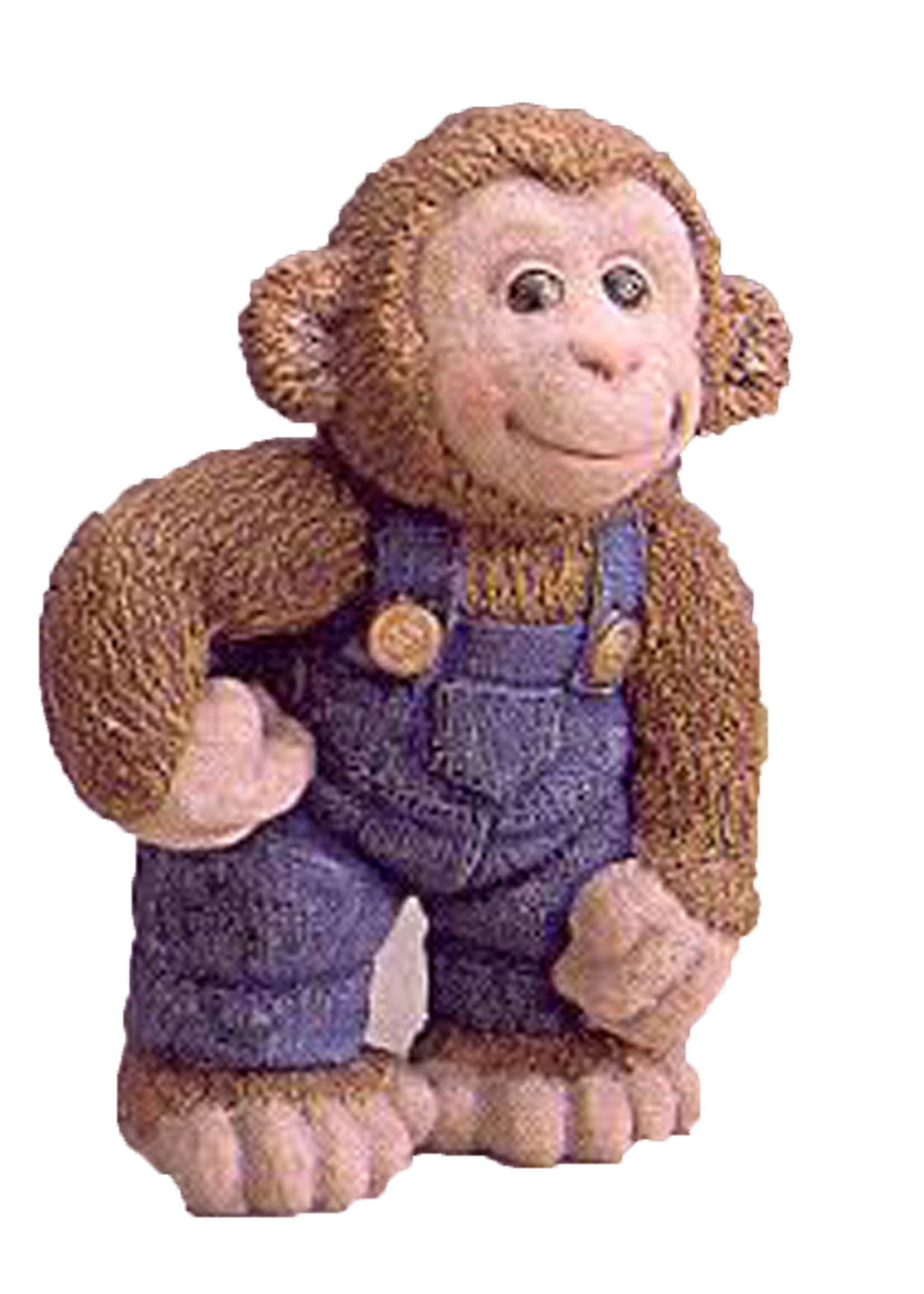 Creative Kreations Ceramics and Gifts Standing Baby Monkey 9" Ceramic Bisque, Ready to Paint