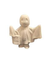 Creative Kreations Ceramics and Gifts Trick or Treat Ghost Kid 7" Ceramic Bisque, Ready to Paint