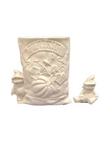 Creative Kreations Ceramics and Gifts Pumpkin Seed Packet Ready to paint Ceramic Bisque