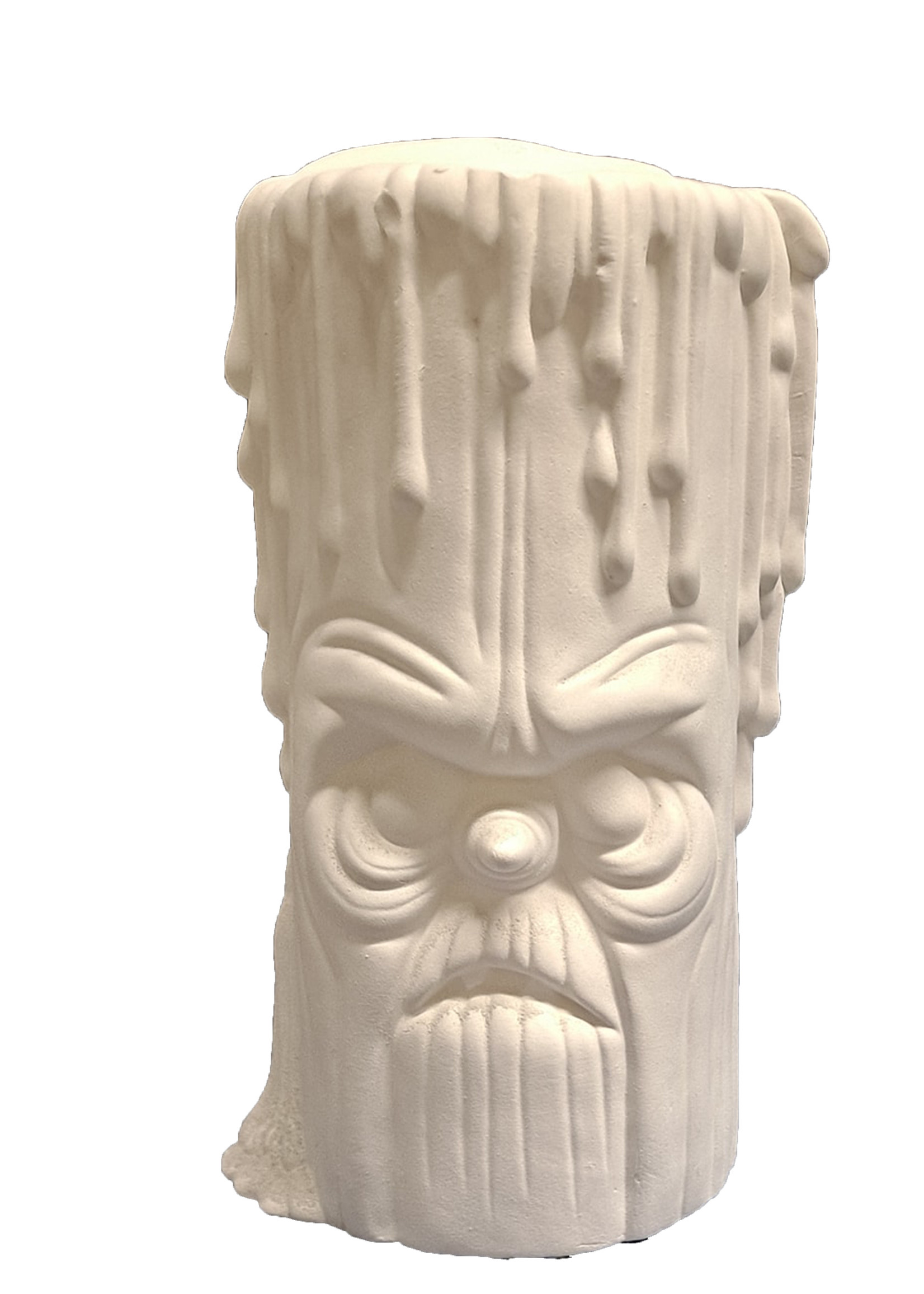 Creative Kreations Ceramics and Gifts Big Dripper Candle 8" Ceramic Bisque, Ready to Paint