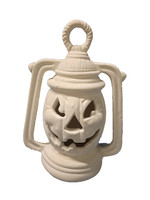 Creative Kreations Ceramics and Gifts Jack O Lantern Pumpkin Lantern 7" Ceramic Bisque, Ready to Paint