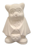 Creative Kreations Ceramics and Gifts Bat Bear Girl 8" Ceramic Bisque, Ready to Paint