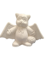 Creative Kreations Ceramics and Gifts Bat Bear Boy 8" x 11" Ceramic Bisque, Ready to Paint