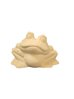 Creative Kreations Ceramics and Gifts Frog 4" Ceramic Bisque, Ready to Paint