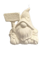 Creative Kreations Ceramics and Gifts Pumpkins for Sale Gnome Insert for Pick Up Ceramic Bisque, Ready to Paint