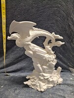 Creative Kreations Ceramics and Gifts Dragon First Flight 13" Ceramic Bisque, Ready to Paint