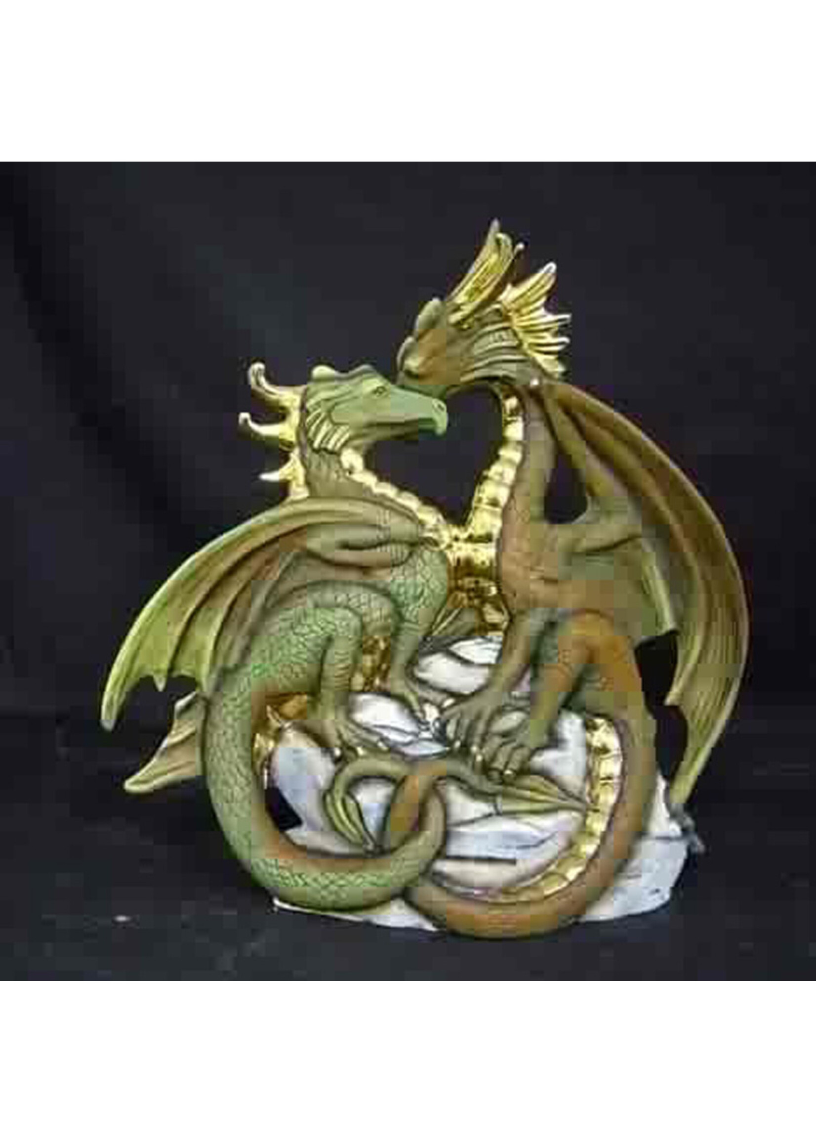 Creative Kreations Ceramics and Gifts First Love Dragon 11" Ceramic Bisque, Ready to Paint