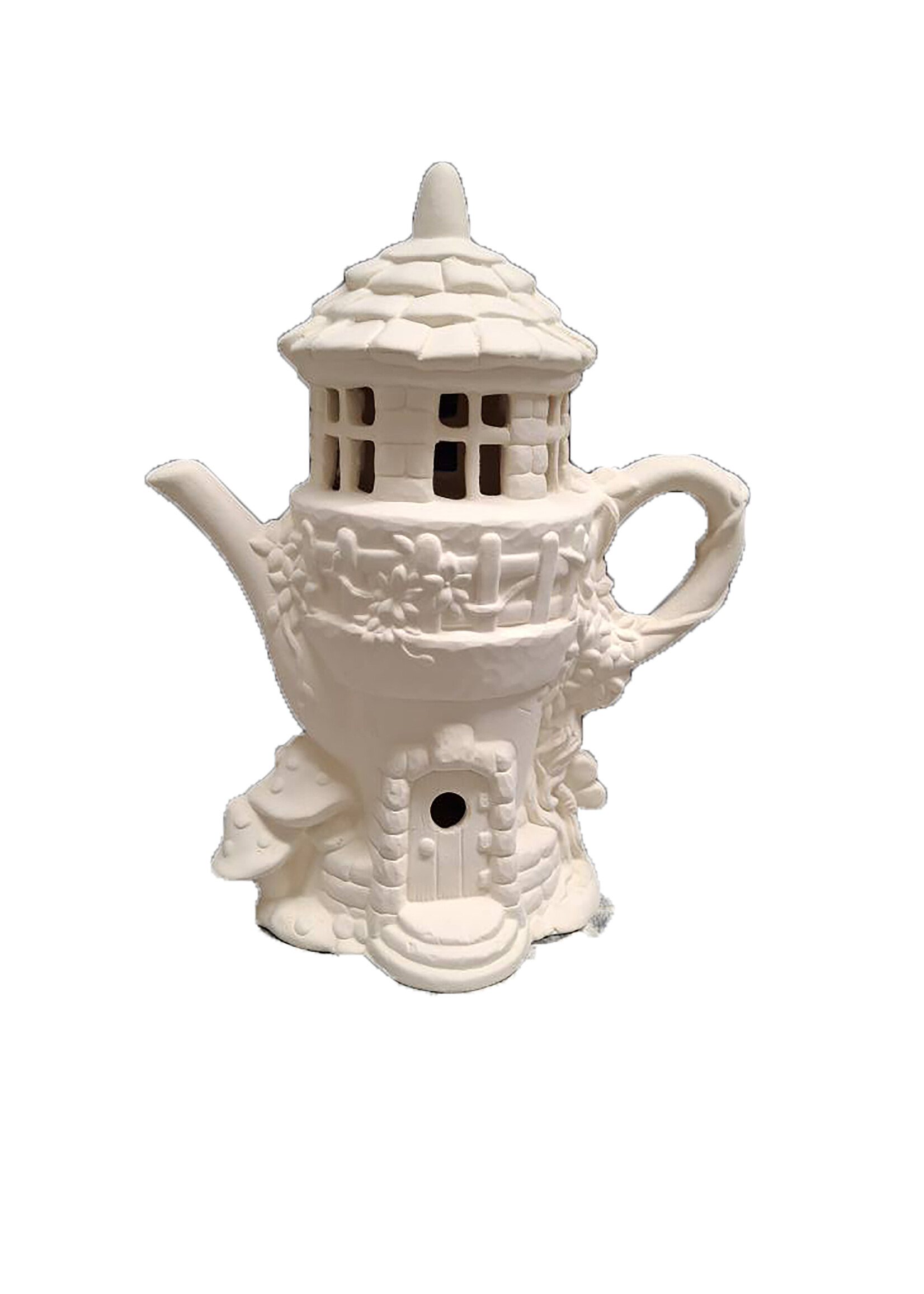 Creative Kreations Ceramics and Gifts Flowers Ceramic Bisque, Ready to Paint