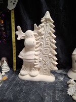 Creative Kreations Ceramics and Gifts Welcome Moose 17" Ceramic Bisque, Ready to Paint
