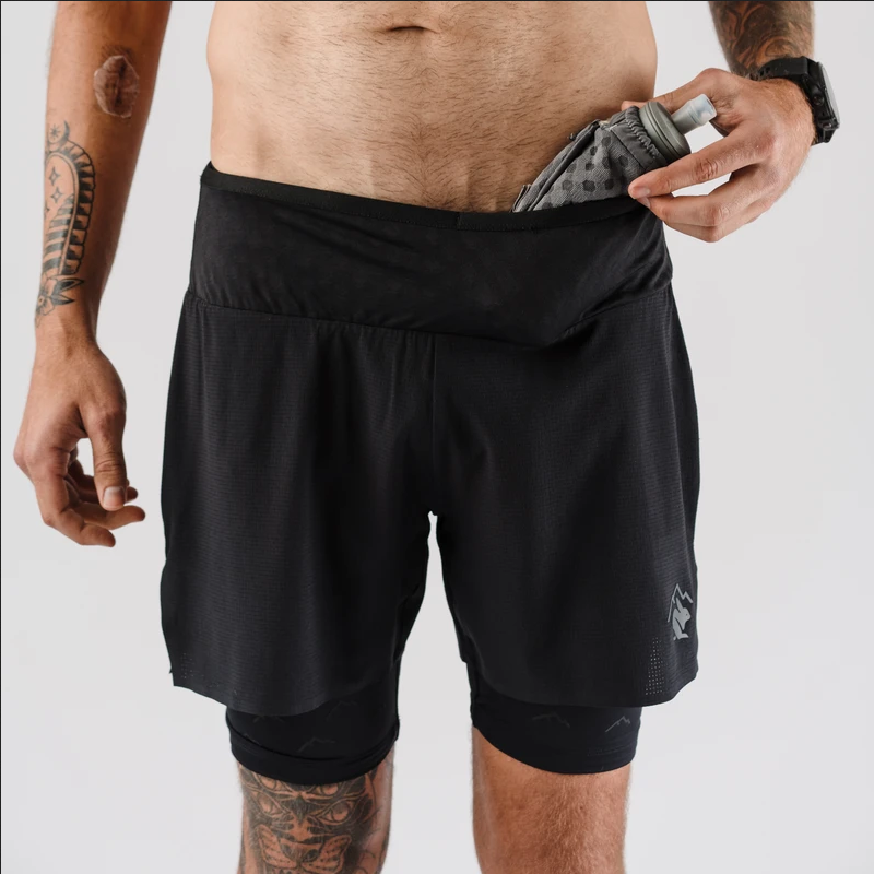 shorts 2 in 1 mens