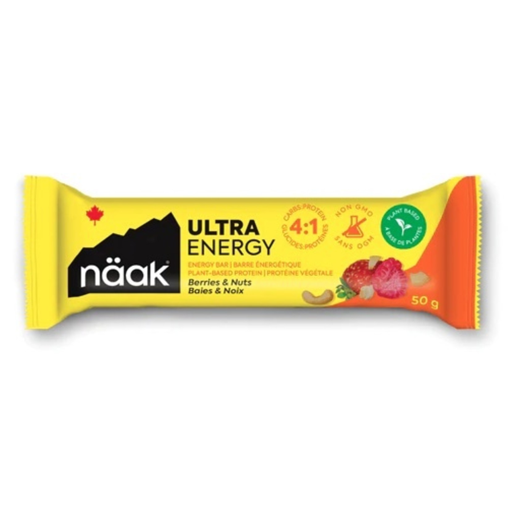 Naak Naak Energy Bar Berries Nuts