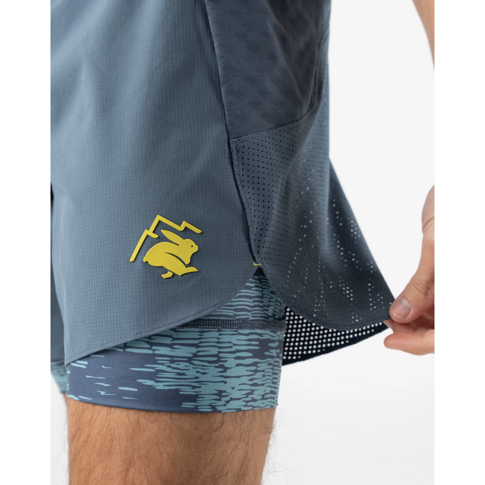 Rabbit Rabbit Shorts  FKT 2.0 5” 2 in 1 (Men sz XL)