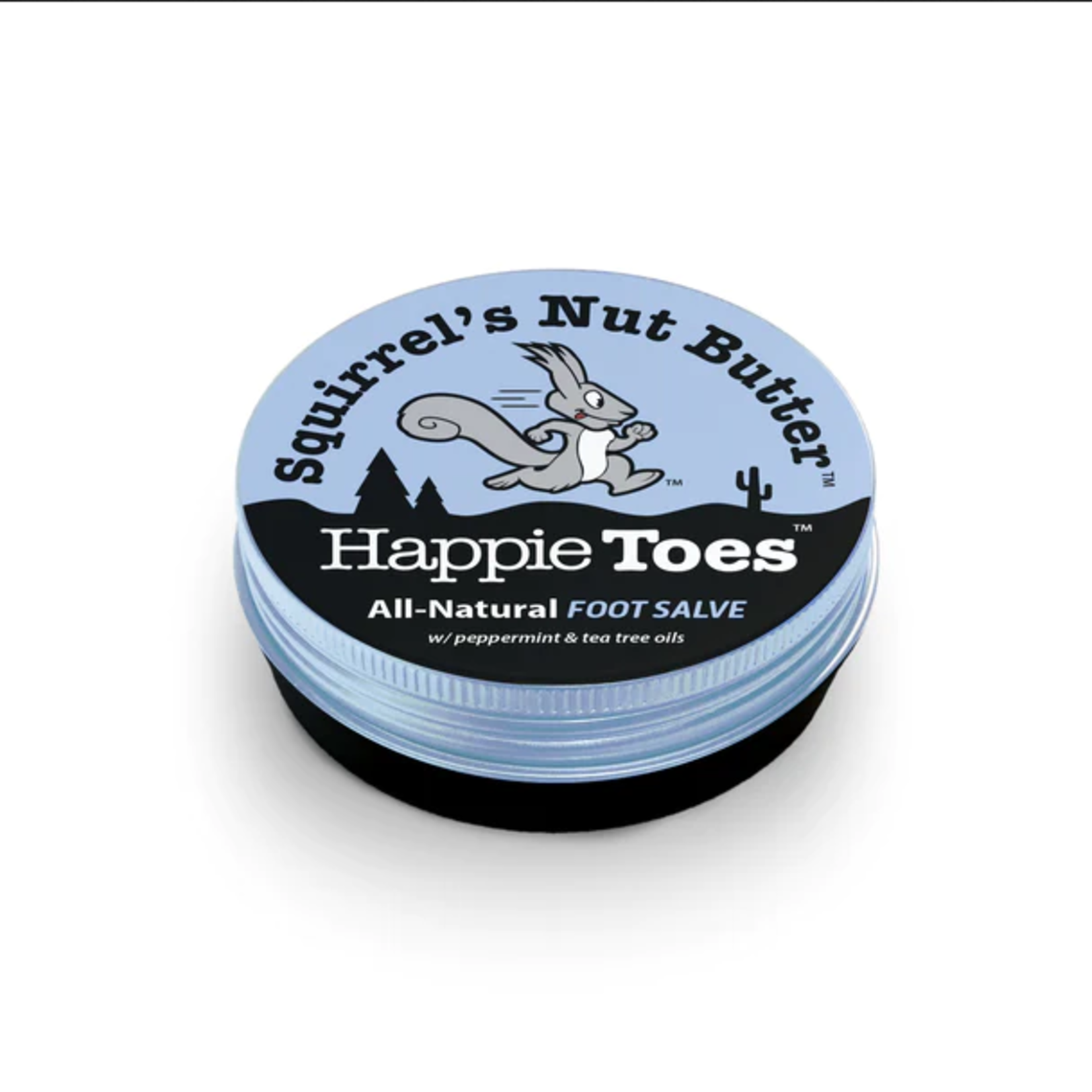 Squirrels Nut Butter SNB Happie Toes Tin 2.0 oz