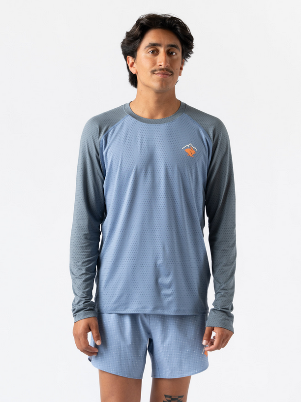 Rabbit EZ Tee Perf LS Trail Men - Distance Runwear
