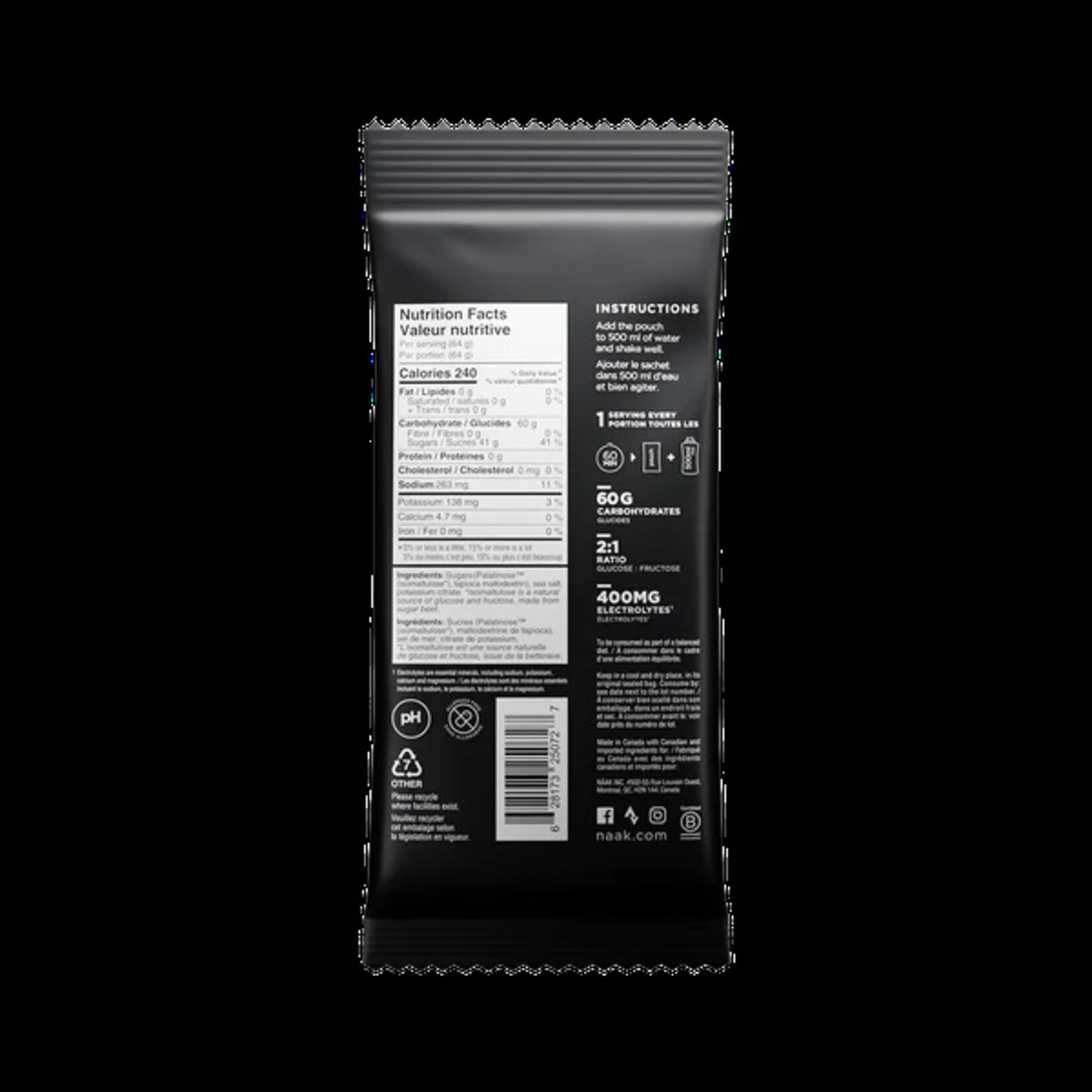 Naak Naak Boost Energy Drink Neutral 60 single
