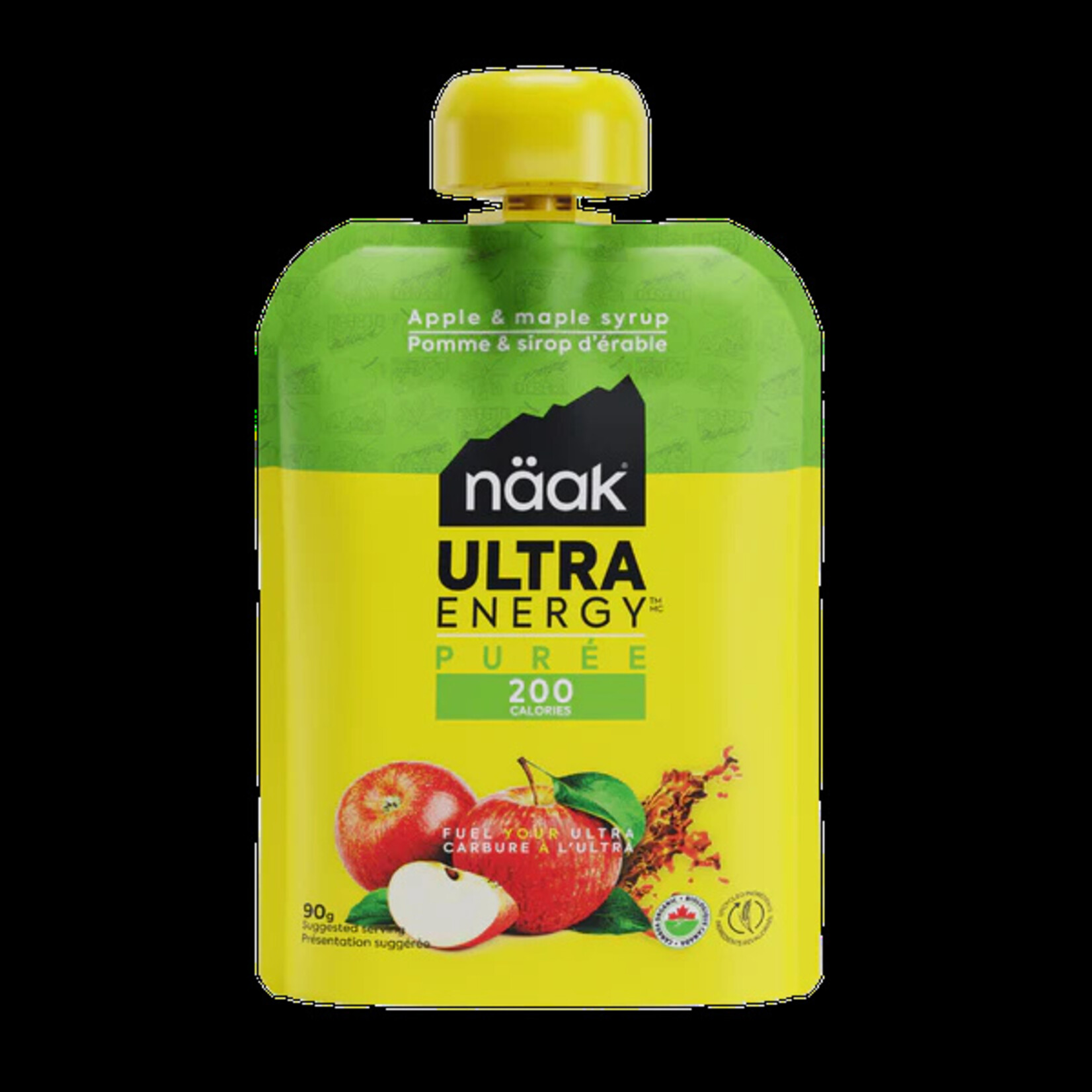 Naak Naak Energy Puree Apple/Maple Syrup 57g single