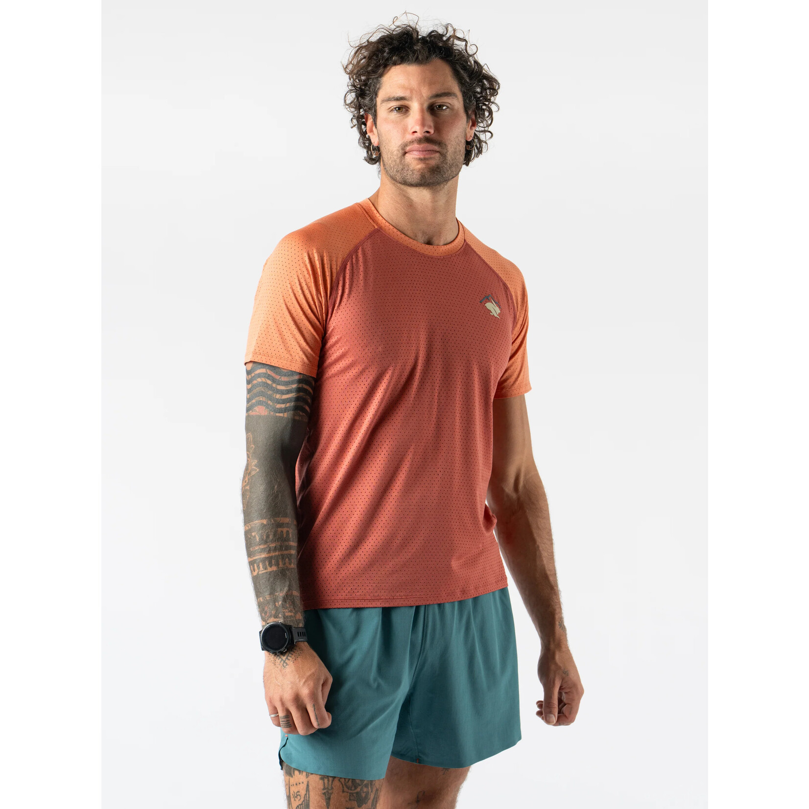 ウォーキング・ランニングウェア rabbit  /  EZ Tee Perf Short Sleeve Rabbit EZ Tee Perf Trail SS Men - Distance Runwear