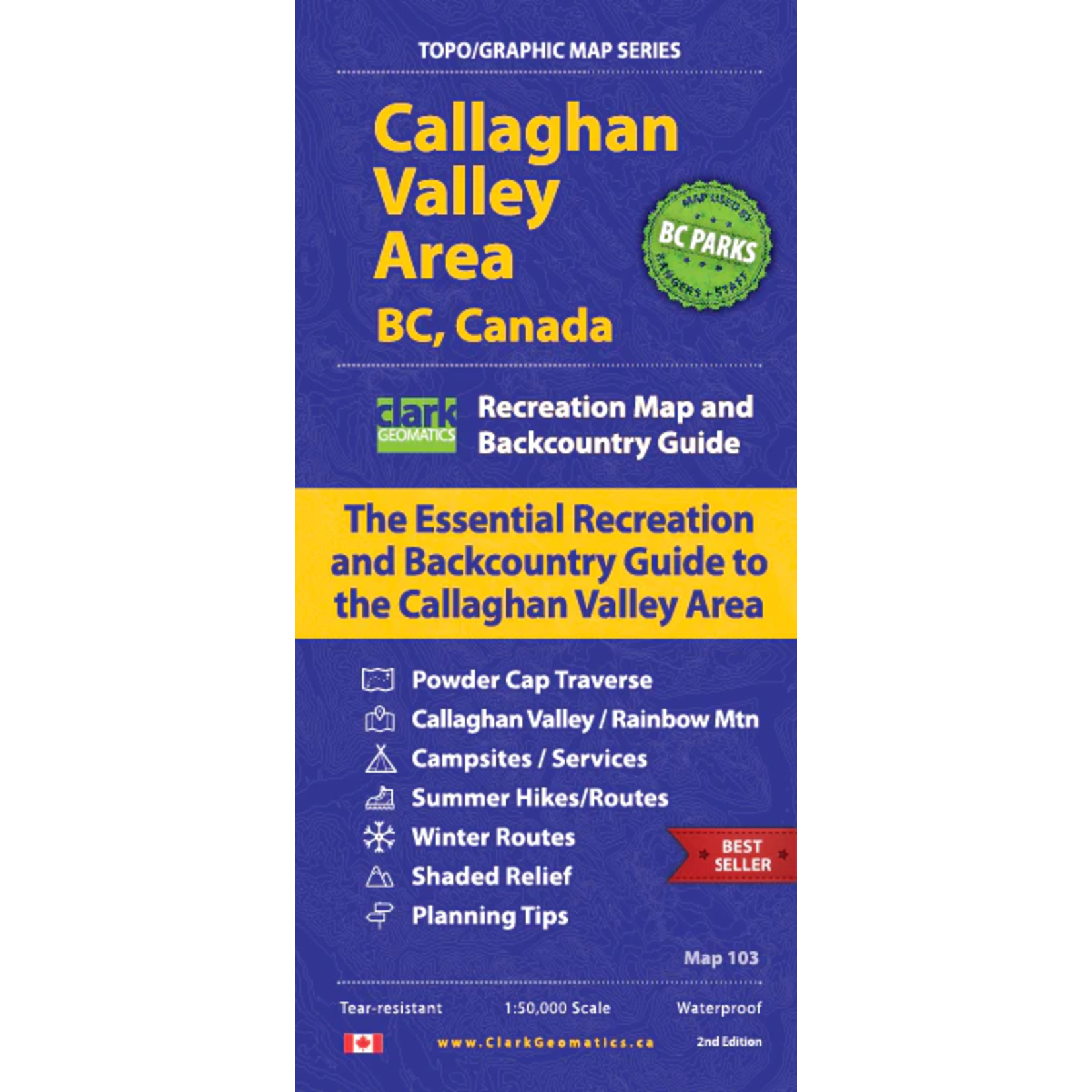 Clark Geomatics Clark Geomatics Callaghan Valley Map