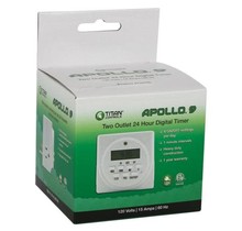 Apollo 9-Two Outlet Digital Timer