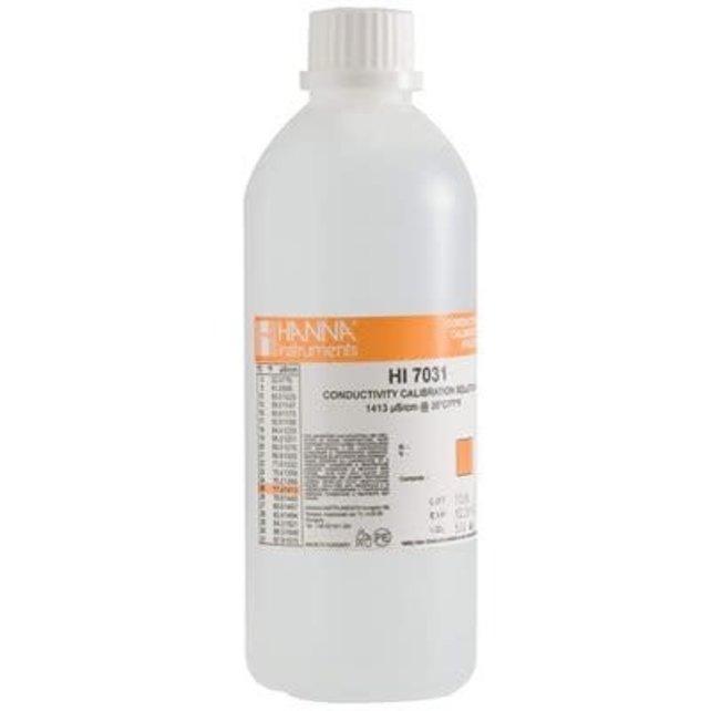 Hanna Conductivity Calibration Solution 1413 500ml