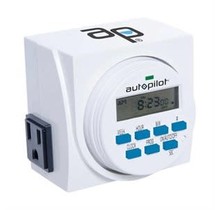 Dual Digital Grounded Timer 7 Day