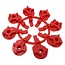 Floraflex Bubbler Flow Inserts 10 GPH - Red (12 / Pk)