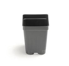 Square Plastic Pot 2.6" x 3.5"