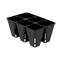 Bootstrap Farmer 6 Cell Plug Tray Inserts - Black