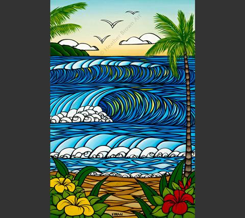 Heather Brown A Day In Paradise U X30 U Gallery Wrap Giclee On Canvas Limited Edition 67 250 So Magnolia Hawaii