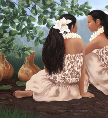 Carol Collette Ka Maluhia, 11”x14” Gallery Wrap Giclee on Canvas