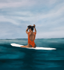 Aloha de Mele MARI SOL, 11X14 MATTED PRINT