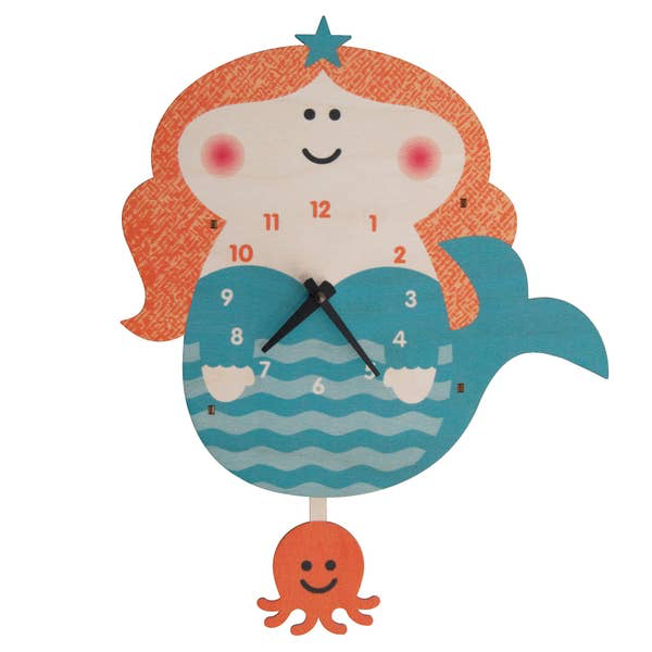 Popclox MERMAID PENDULUM CLOCK