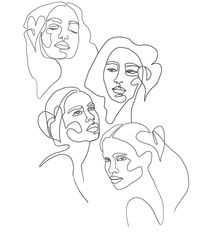 Margie Rice THE WAHINE - 11X14 MATTED PRINT