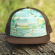 Nick Kuchar FOAM TRUCKER HAT - HOLOHOLO - COCO BROWN