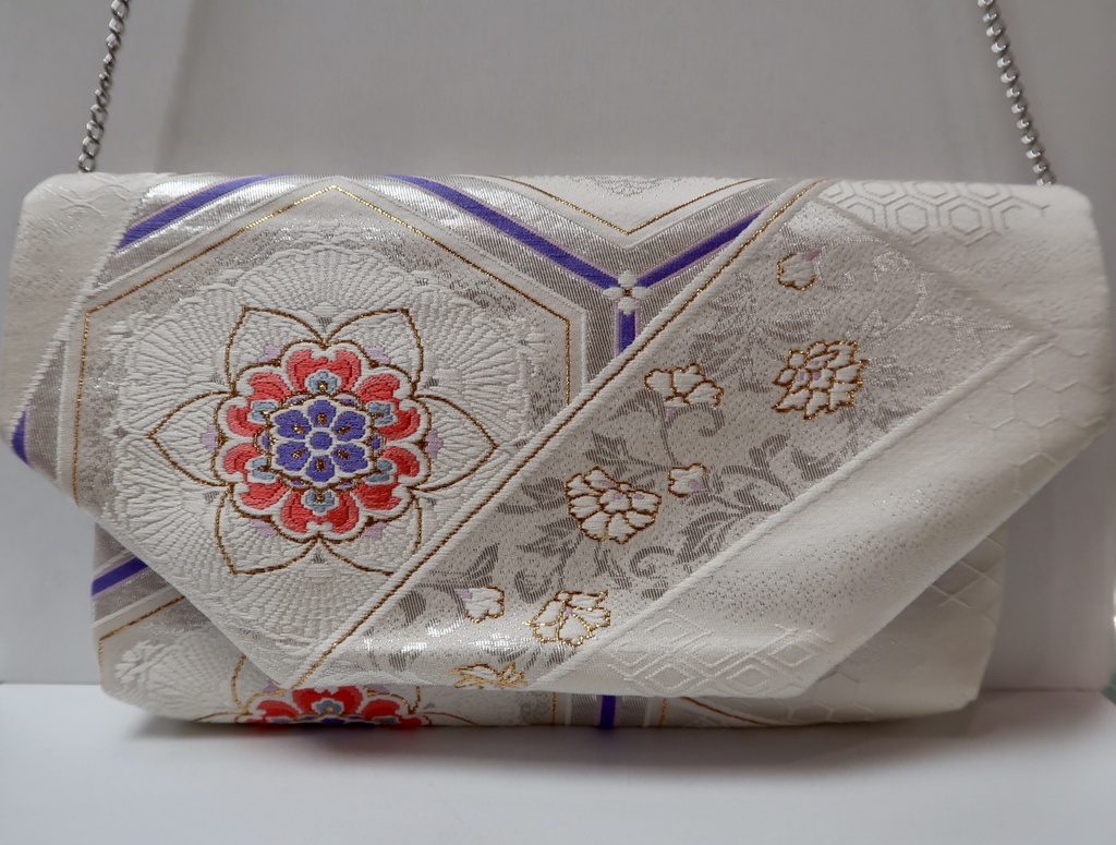 Japanese Kimono Obi Clutch