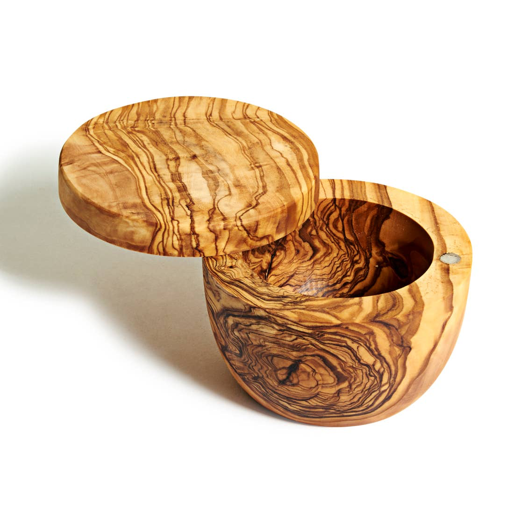 Natural Olive Wood SALT CELLAR