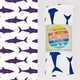 Luv Bug Company SHARK UPF 50+ SUNSCREEN TOWEL WITH HOOD