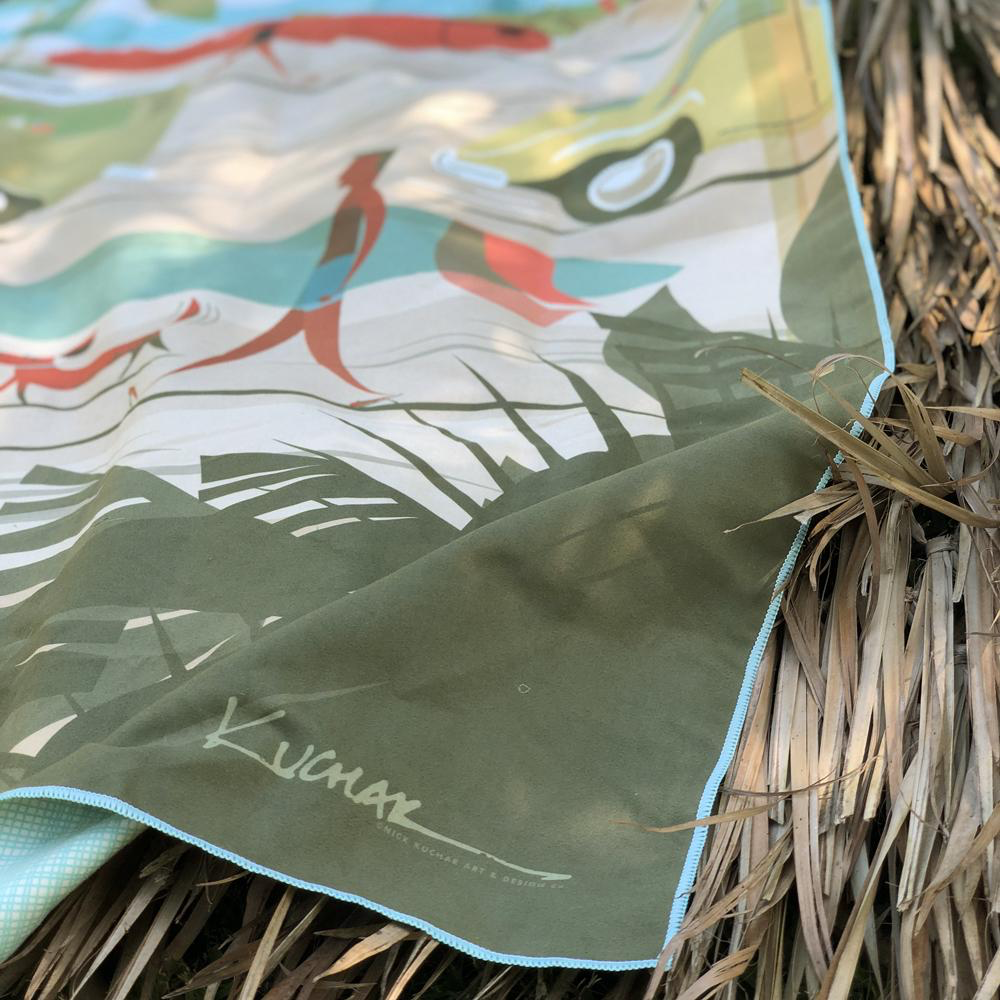 Shinn Studio SURFER TOWEL: KAMAAINA
