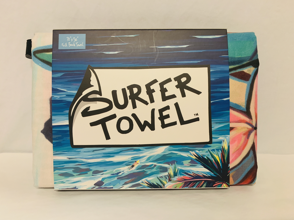 Shinn Studio SURF SATURDAY SURFER TOWEL