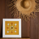 Lola Pilar GOLDEN BEEHIVE, 16X16 MATTED PHOTO PRINT