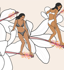 Margie Rice SLIDE AND GLIDE- 8X10 MATTED PRINT