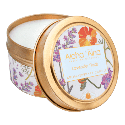 Maui Soap Company LAVENDER FIELDS CANDLE TIN