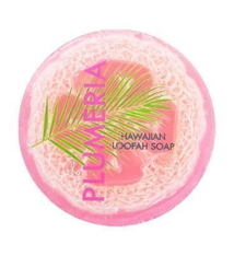 Maui Soap Company PLUMERIA EXFOLIATING LOOFAH SOAP