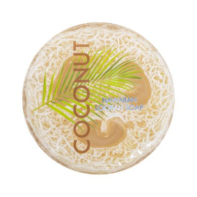 Maui Soap Company COCONUT EXFOLIATING LOOFAH SOAP