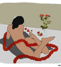 Margie Rice TUTU PELE- 12X12 MATTED PRINT