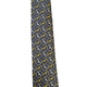 Pineapple Palaka Iwa Black/Gold Modern Necktie